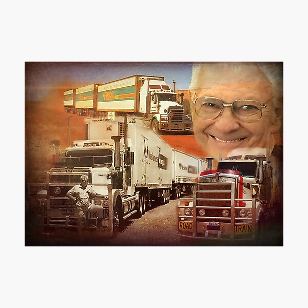The long road home... Photographic Print
