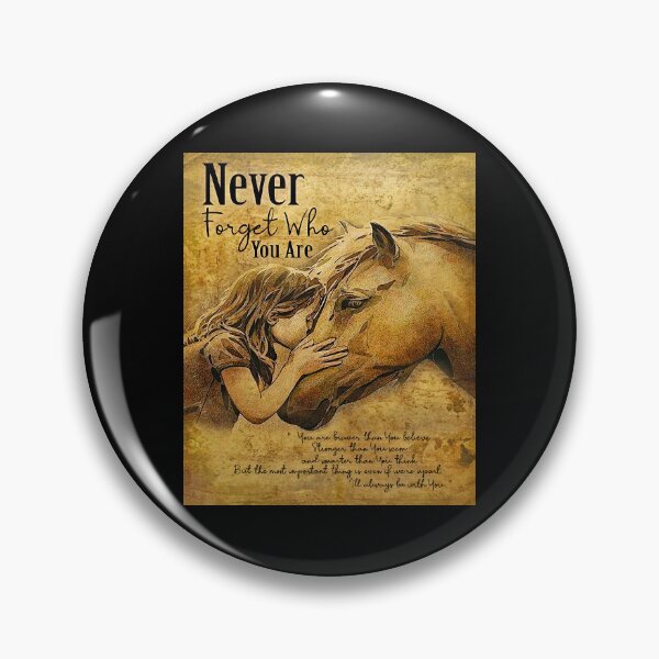 Item preview, Never Forget Who You Are Horse designed and sold by JakeGoodwin.
