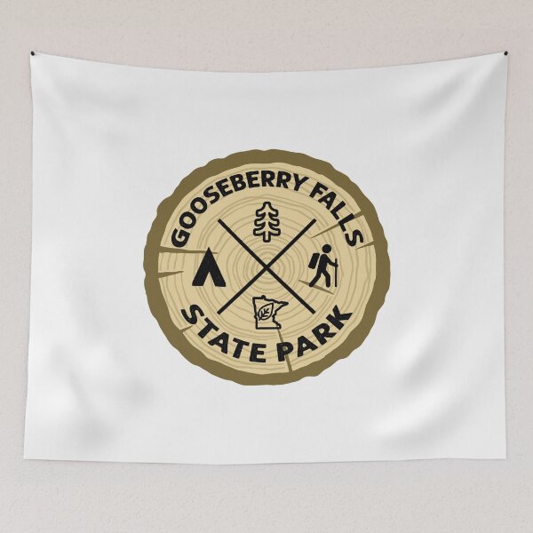 Item preview, Gooseberry Falls State Park Log Slice designed and sold by VanyaKar.