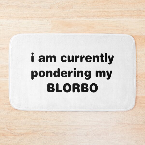 Item preview, i am pondering my BLORBO designed and sold by Quirkball.