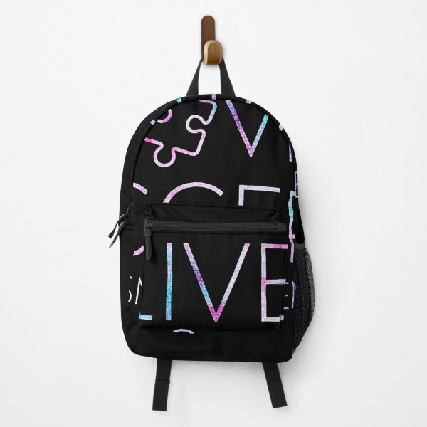 Item preview, Live Love Accept Autism Awareness Heart Beat designed and sold by HaaChris-Artis.