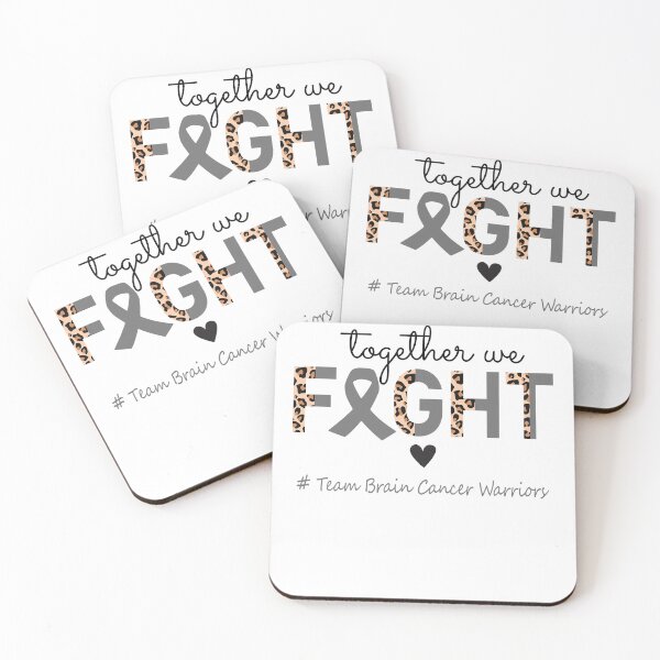 Item preview, Brain Cancer Awareness Together We Fight Team Brain Cancer Warriors designed and sold by whlrcheryl.