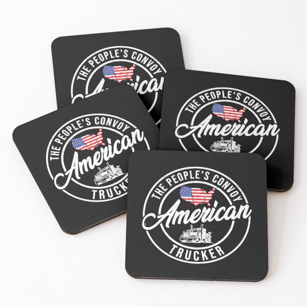 Item preview, The People's Convoy America Trucker Freedom Convoy designed and sold by GardNewerd.