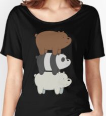 We Bare Bears Women's Relaxed Fit T-Shirt