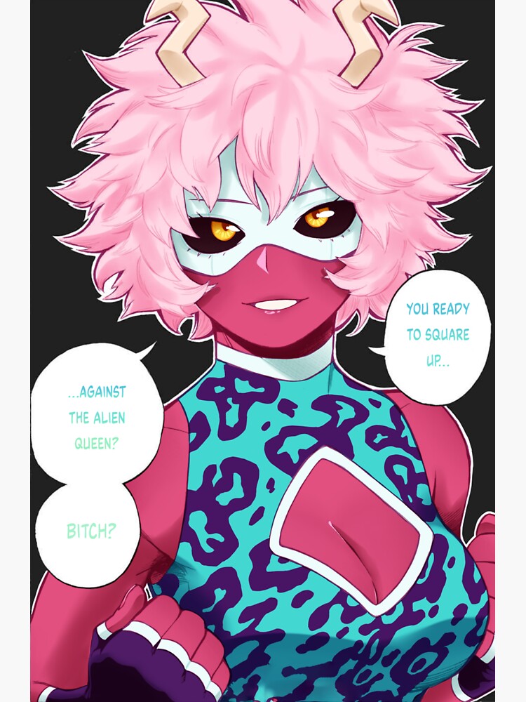 Mina Ashido Quotes Sticker For Sale By Huyen871 Redbubble 6540