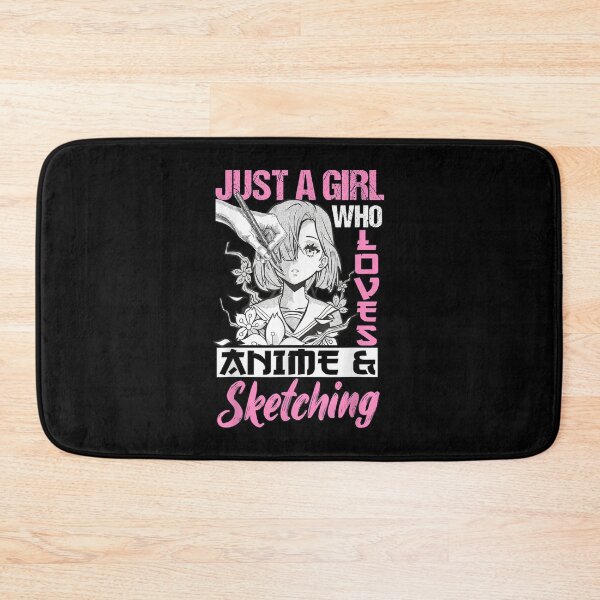 Item preview, Anime Otaku Gift Just A Girl Who Loves Anime And Sketching designed and sold by BrianLangle2023.