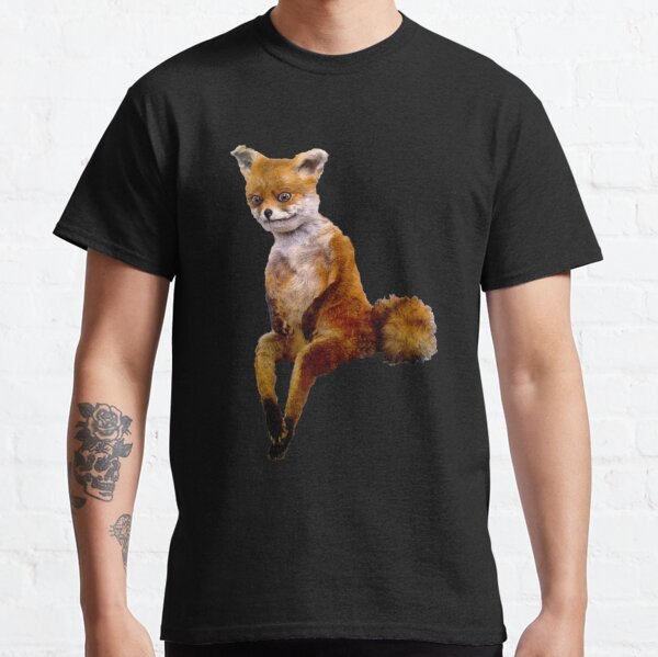 Renard lapidé le Taxidermy Fox Meme T-shirt classique