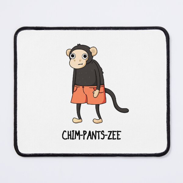 Item preview, Chim-Pants-Zee Funny Chimpanzee Puns  designed and sold by punnybone.