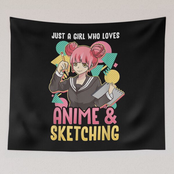 Item preview, Anime s For Women Girls Anime Girl Anime And Sketching designed and sold by BrianLangle2023.