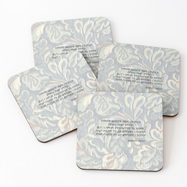 Item preview, Robert Frost: These woods are lovely… designed and sold by jmacnairart.