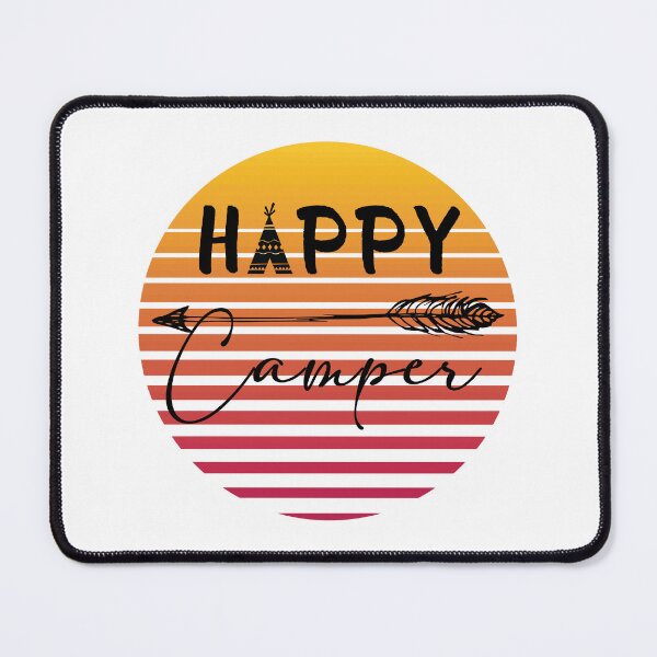 Item preview, happy camping vintage designed and sold by Bouhrara.