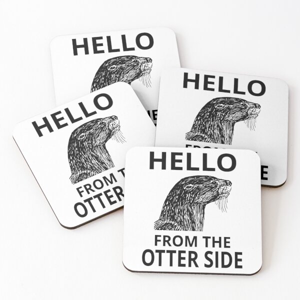 Item preview, Hello From The Otter Side   designed and sold by Lar2ok.