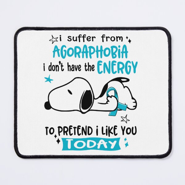 Item preview, I Suffer From Agoraphobia I Do Not Have The Energy To Pretend I Like You Today designed and sold by Wlsnpeggy.