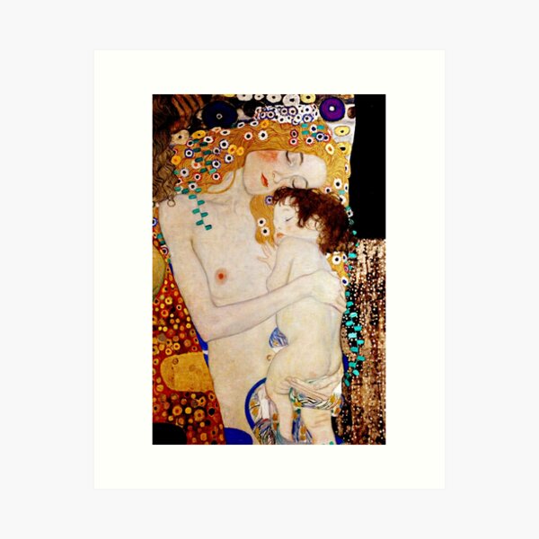 Item preview, "Le tre età" - "Mother and Child" by Gustav klimt  designed and sold by Gascondi.