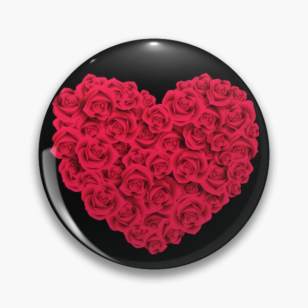 Item preview, Love Red Heart of Roses Hydro Laptop Sticker Decal designed and sold by OneWorldLove.
