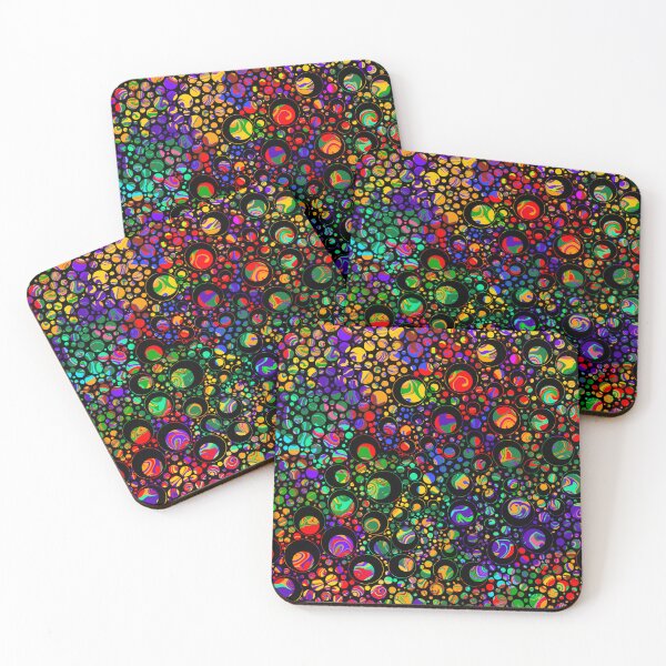 Item preview, Festival Stained Glass Dots designed and sold by missdebi27.