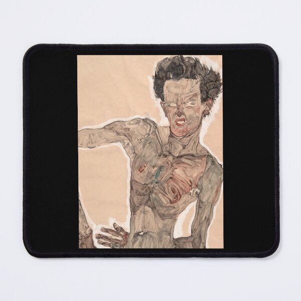 Item preview, EGON SCHIELE - Self-Portrait Grimacing designed and sold by Lar2ok.