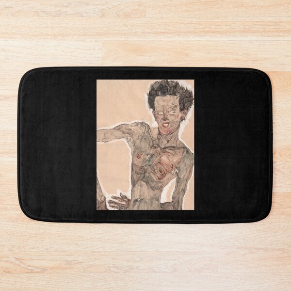 Item preview, EGON SCHIELE - Self-Portrait Grimacing   designed and sold by Lar2ok.