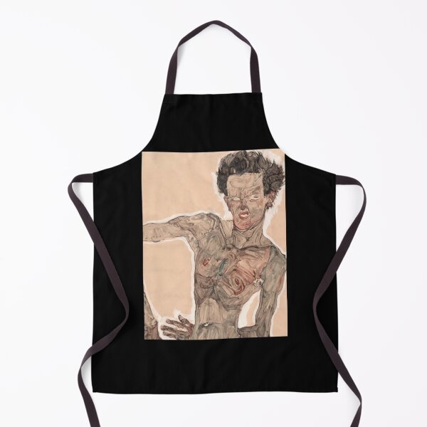 Item preview, EGON SCHIELE - Self-Portrait Grimacing designed and sold by Lar2ok.