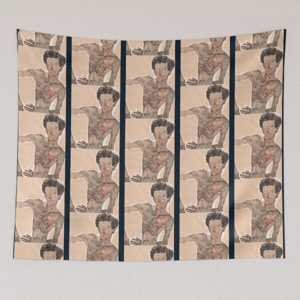 Item preview, EGON SCHIELE - Self-Portrait Grimacing   designed and sold by Lar2ok.