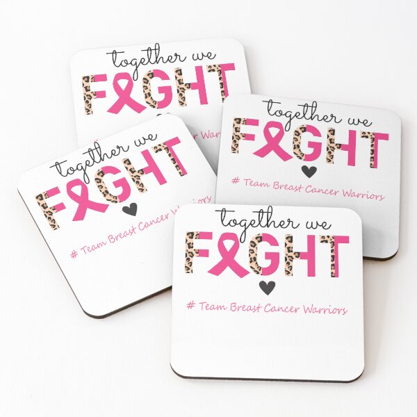 Item preview, Breast Cancer Awareness Together We Fight Team Breast Cancer Warriors designed and sold by whlrcheryl.