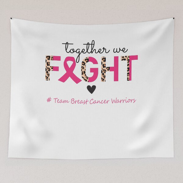 Item preview, Breast Cancer Awareness Together We Fight Team Breast Cancer Warriors designed and sold by whlrcheryl.