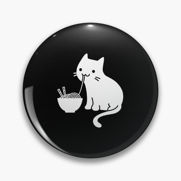 Item preview, Cute Cat Eating Ramen-Limited Edition | Gift Perfect designed and sold by annzvbs.