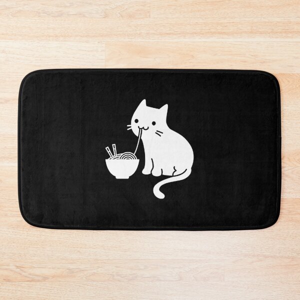 Item preview, Cute Cat Eating Ramen-Limited Edition | Gift Perfect designed and sold by annzvbs.