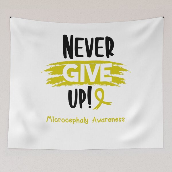 Item preview, Microcephaly Warrior - Microcephaly Awareness - Never Give Up! designed and sold by Robbsyn.