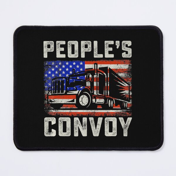 Item preview, The People's Convoy America Truckers Freedom Convoy USA designed and sold by GardNewerd.