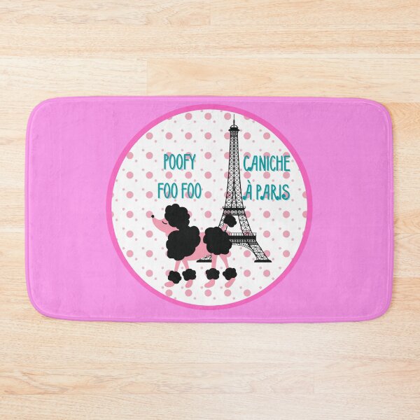 Item preview, Poofy, foo foo Poodles in Paris / Caniche a Paris: variety of designs, mix and match designs designed and sold by Becky Hunter.