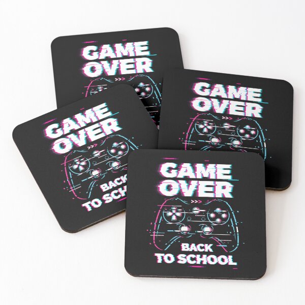 Item preview, Game Over Back to School Funny Sarcastic Kindergarten designed and sold by Sandro Forster.