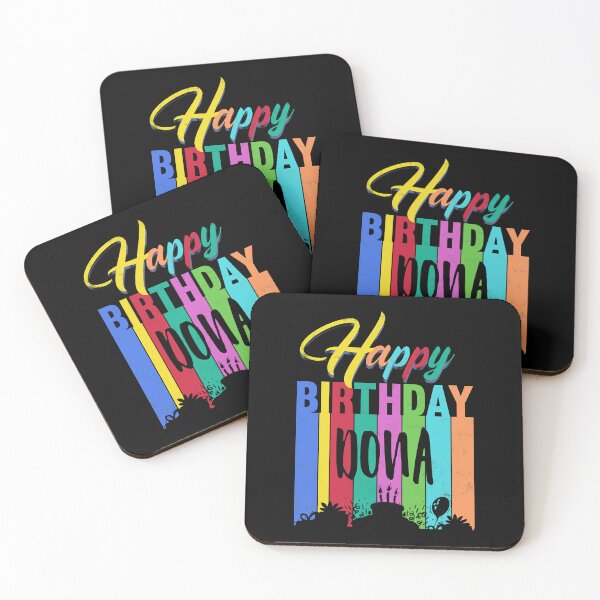 Item preview, Feliz cumpleaños Dona Nombre personalizado Regalo personalizado B-day designed and sold by Sandro Forster.