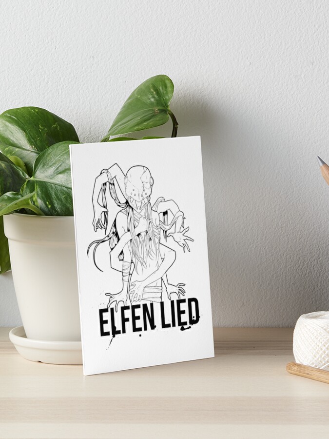 Lucy | Elfen Lied Anime | Art Board Print