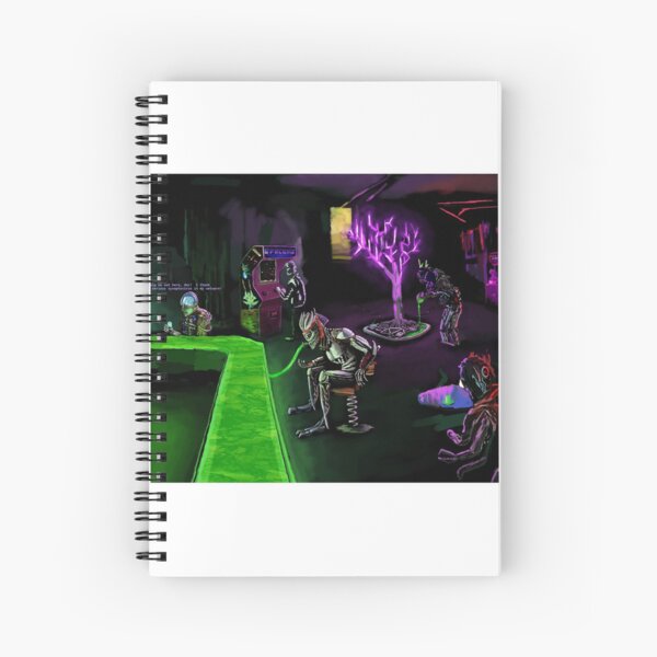 Inside The Arcade Spiral Notebook