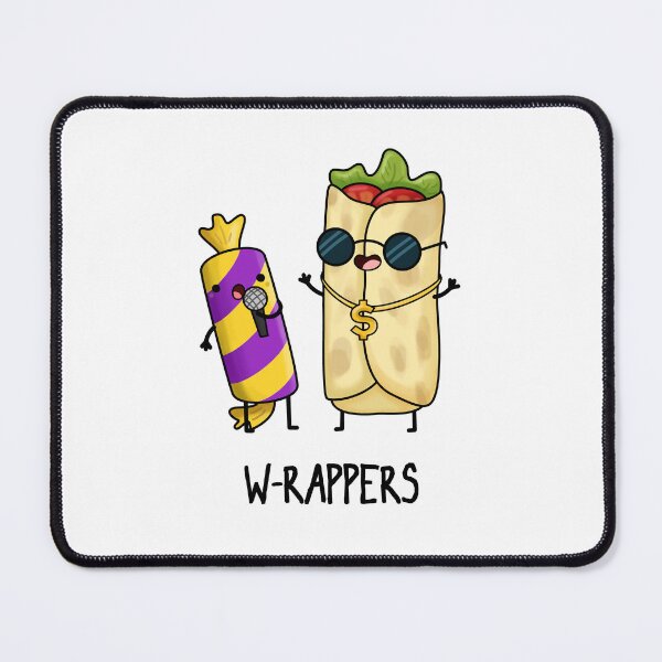 Item preview, W-rappers Funny Food Puns  designed and sold by punnybone.