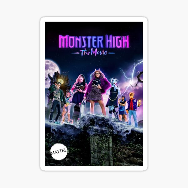 "monster high classic poster " Sticker for Sale by tinachristn | Redbubble