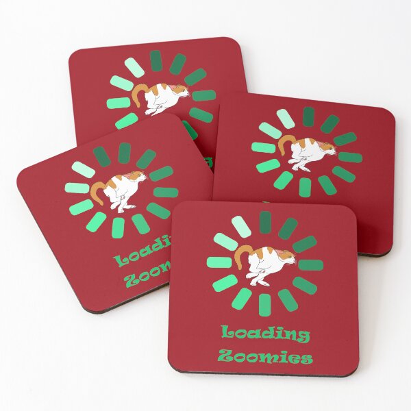 Item preview, Orange and White Cat Loading Zoomies designed and sold by Deborah Camp.