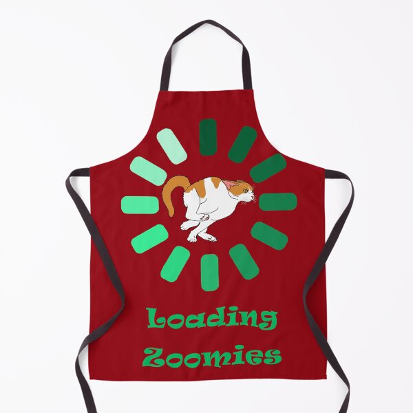 Item preview, Orange and White Cat Loading Zoomies designed and sold by Deborah Camp.