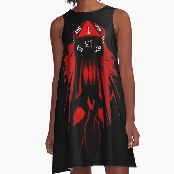 Critical Fail A-Line Dress
