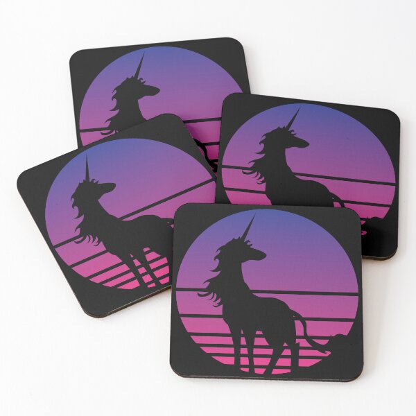Item preview, Unicorn Synthwave designed and sold by samohtlion.