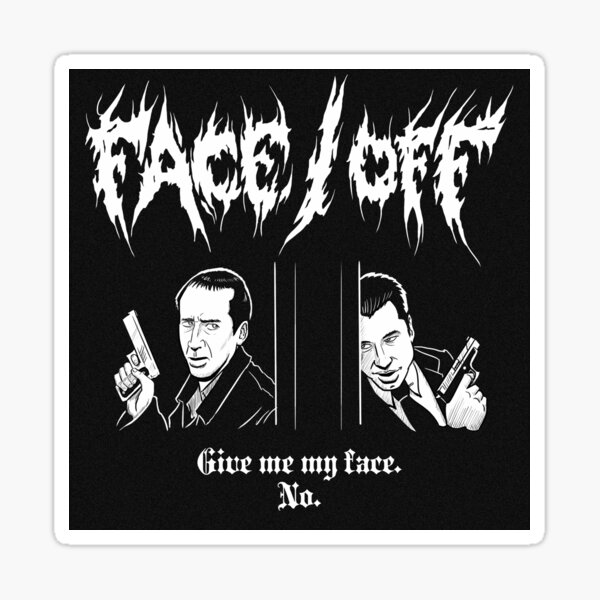 Item preview, Face Off Metal designed and sold by DugMcFug.