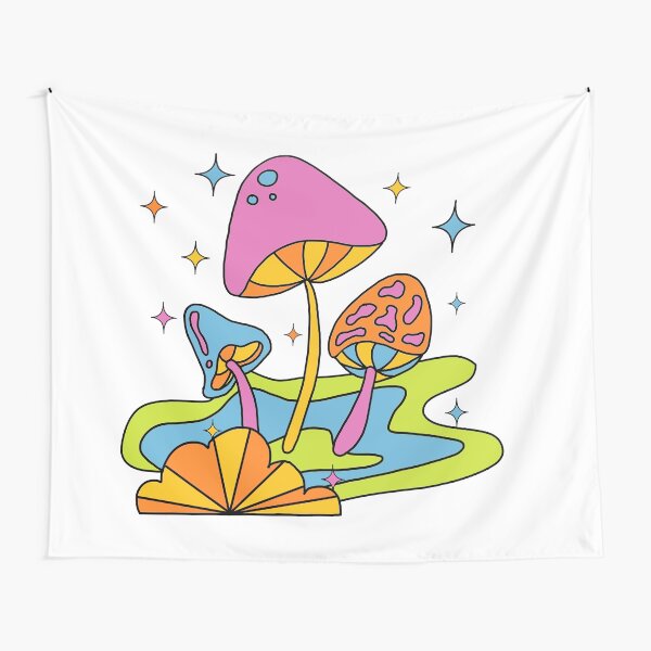 Item preview, Groovy Psychedelic Mushrooms designed and sold by KathrinLegg.