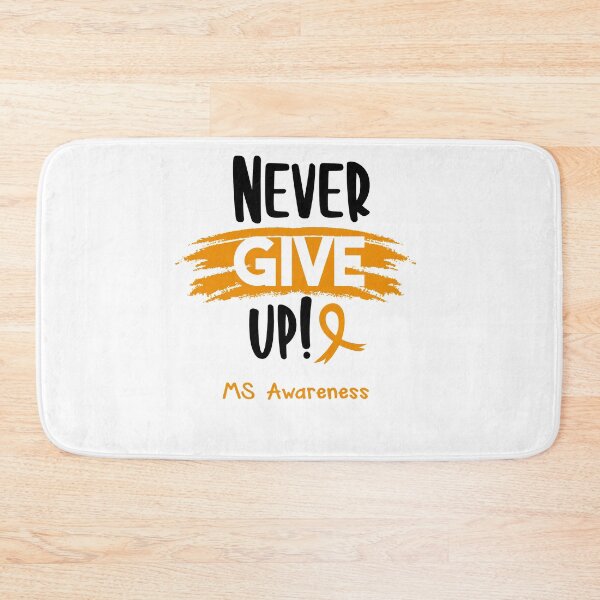 Item preview, MS Warrior - MS Awareness - Never Give Up! designed and sold by Robbsyn.