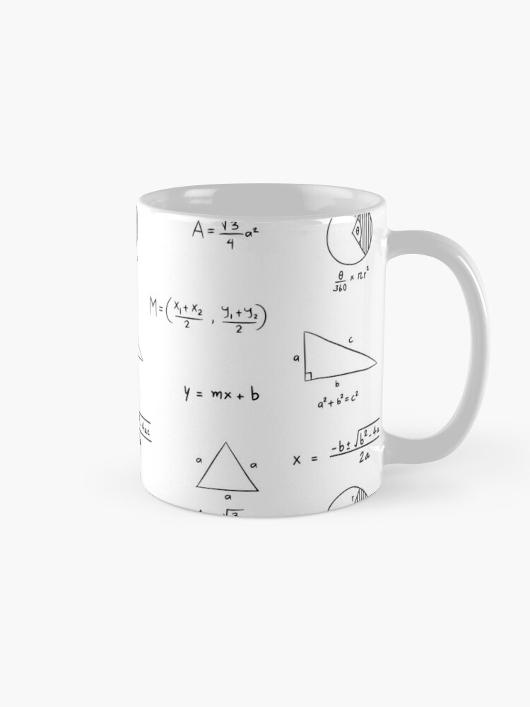 Discover Équations Mathématiques Et Formule Équation Quadratique Tasse Céramique