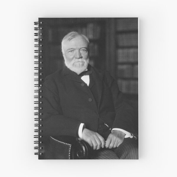 Item preview, Andrew Carnegie Seated In A Library  designed and sold by warishellstore.