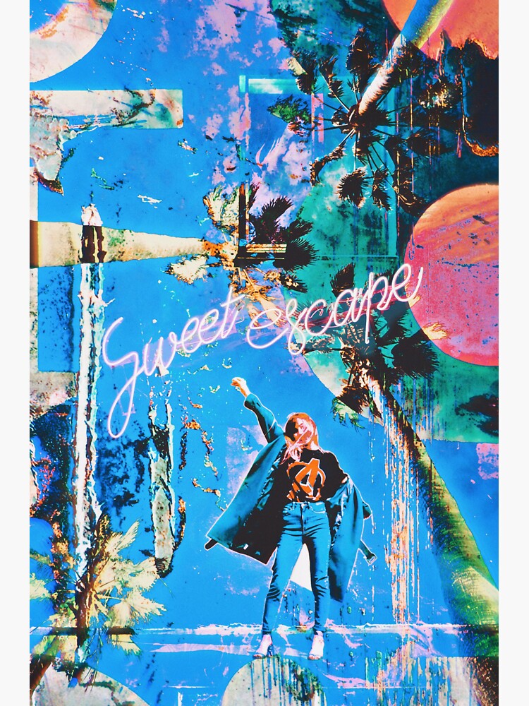 "Sweet Escape Digital Art" Sticker for Sale by Damali13 Redbubble