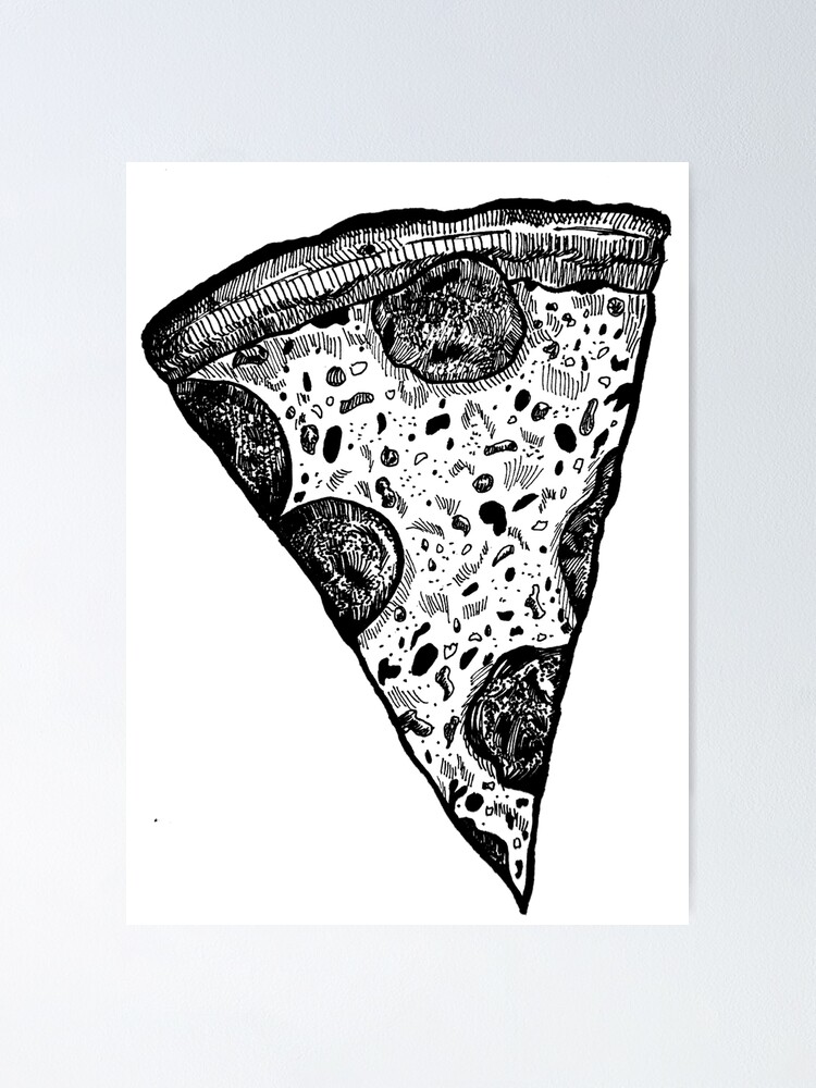 Pizza one slice drawing free image download