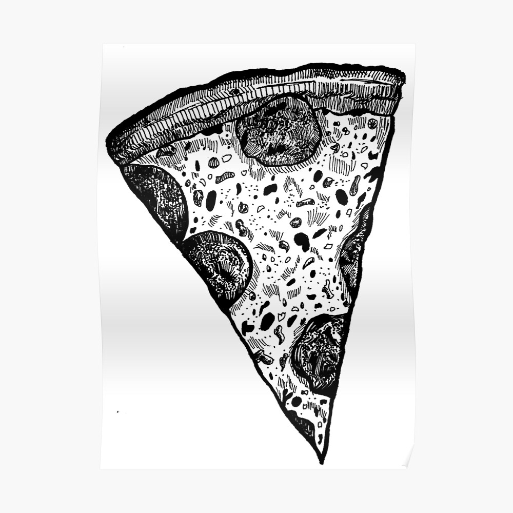 ArtStation - pizza sketch develop
