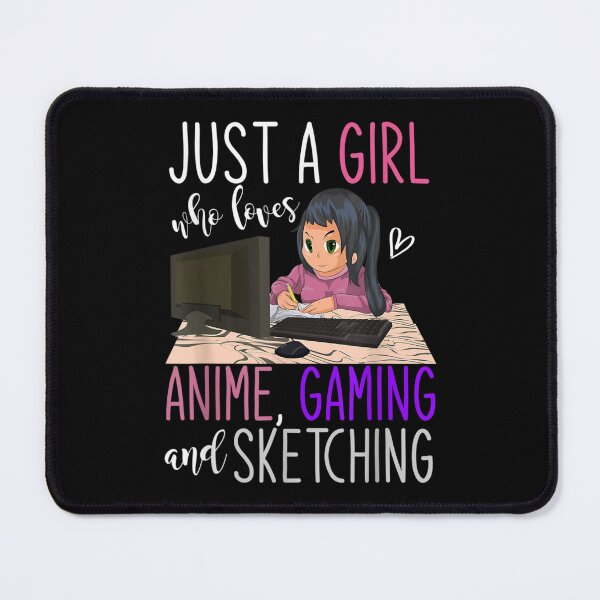 Item preview, Artist Gamer Girls Gift Sketching Video Games Gaming Anime designed and sold by BrianLangley2.